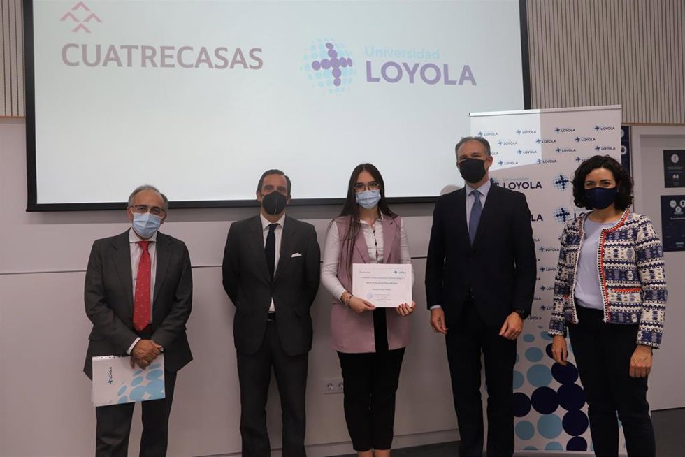 Miguel Romero, Eduardo Cruz, Marina Muñoz, José Moya y Marta Pérez.
