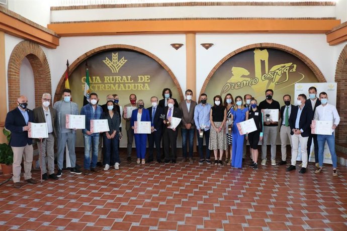 Entrega del Premio Espiga del Deporte de Caja Rural de Extremadura