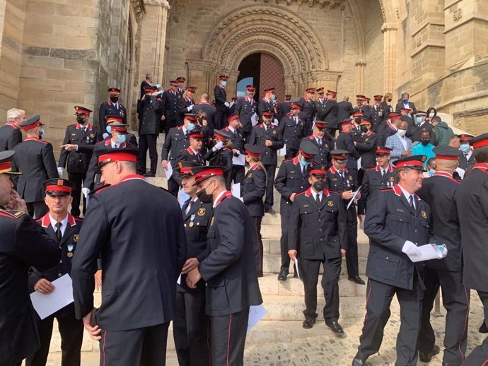 La Seu Vella de Lleida acull la celebració del Dia de les Esquadres de la regió policial de Ponent