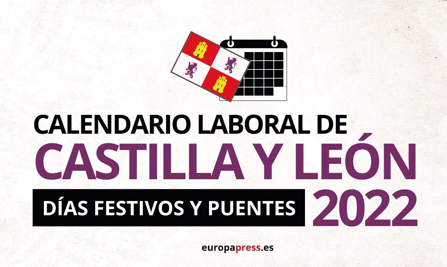 Calendario laboral de Castilla y León para 2022