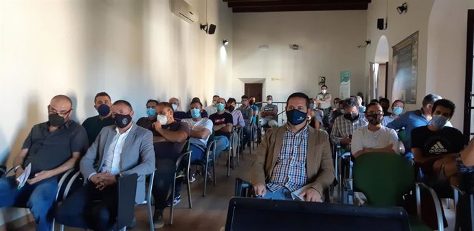 Reunión de este jueves en Aracena.