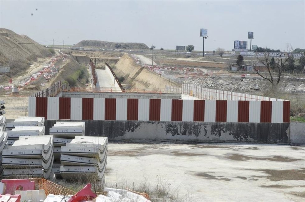 Archivo - Imagen de archivo de las obras para extender la red de Cercanías entre Móstoles y Navalcarnero