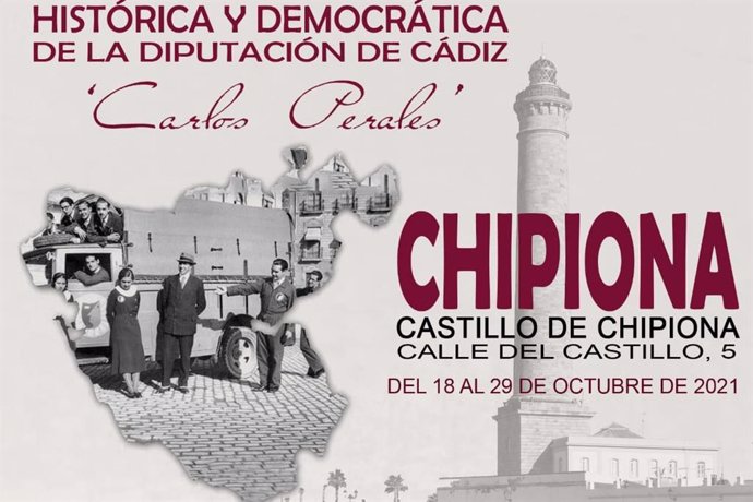 Cartel del Aula de Memoria Histórica y Democrática 'Carlos Perales'.