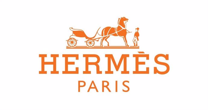 Logo de la empresa de moda de lujo Herms.