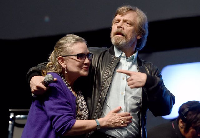 Archivo - Mark Hamill Y Carrie Fisher En La Star Wars Celebration 2016