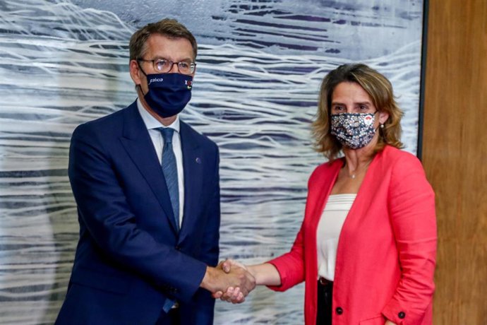 A vicepresidenta e ministra para a Transición Ecolóxica e o Reto Demográfico, Teresa Ribeira