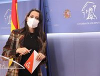 Arrimadas acusa al PP de "regalar" a Sánchez e independentistas la "cabeza" de Mariscal de Gante en Tribunal de Cuentas