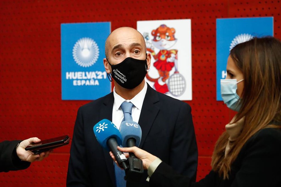 Archivo - Andoni Azurmendi, presidente de la Federación Española de Bádminton