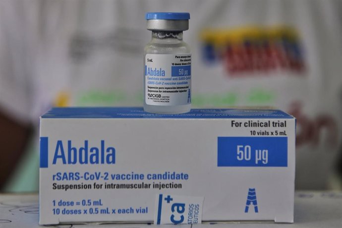 Archivo - Vacuna cubana Adbala contra la COVID-19