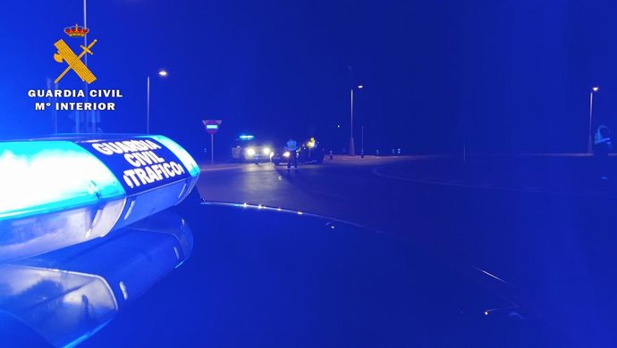 Efectivos de la Guardia Civil de Tráfico.