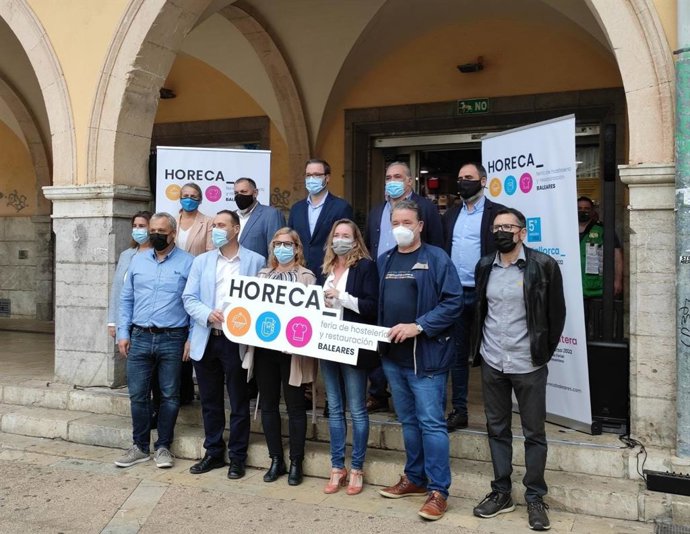 Presentación de la Feria Horeca, en el Mercado del Olivar.