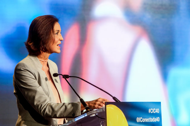La ministra de Industria, Comercio y Turismo, Reyes Maroto.