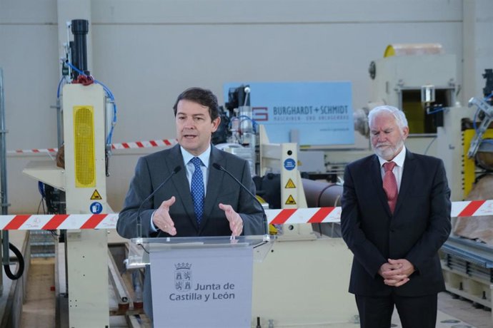 El presidente de la Junta de Castilla y León, Alfonso Fernández Mañueco,