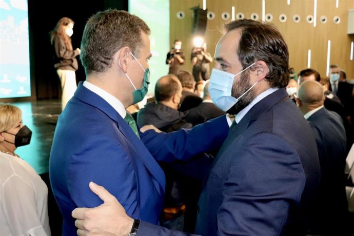 El presidente del PP de C-LM, Paco Núñez, en el evento 'Empuéblate'