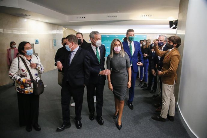 La alcaldesa de Toledo, Milagros Tolón, en el evento organizado por Fundación Eurocaja Rural y Next Educación.