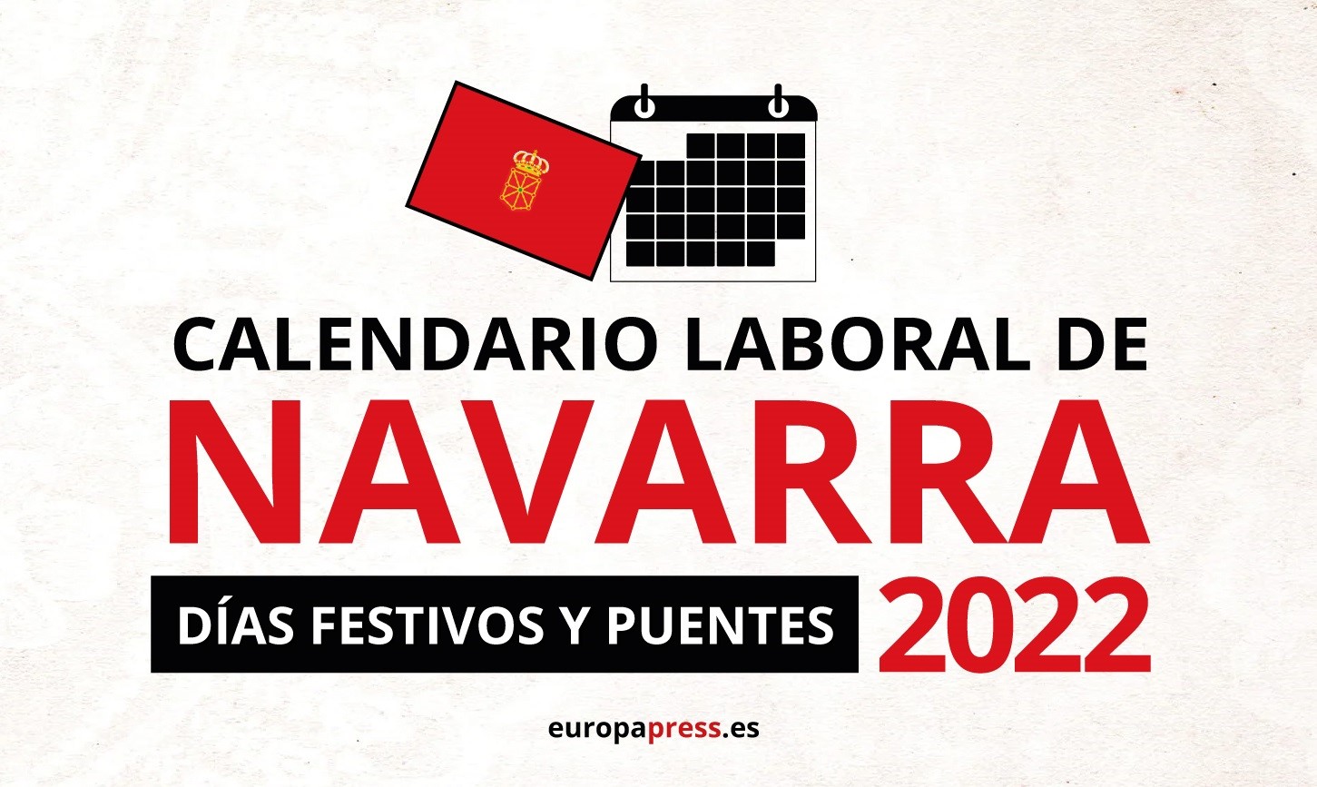 Calendario laboral de Navarra para 2022