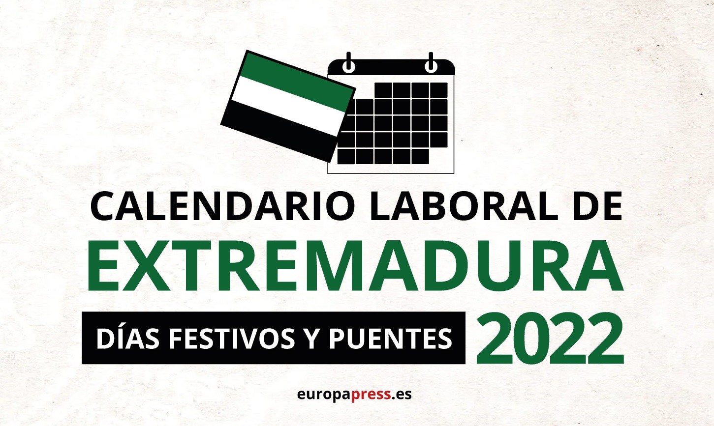 Calendario laboral de Extremadura