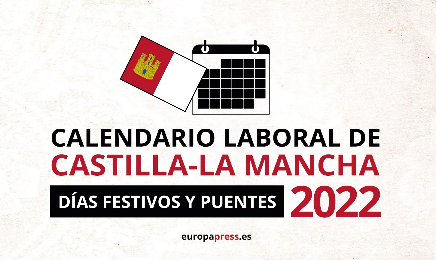 Calendario laboral de Castilla-La Mancha para 2022