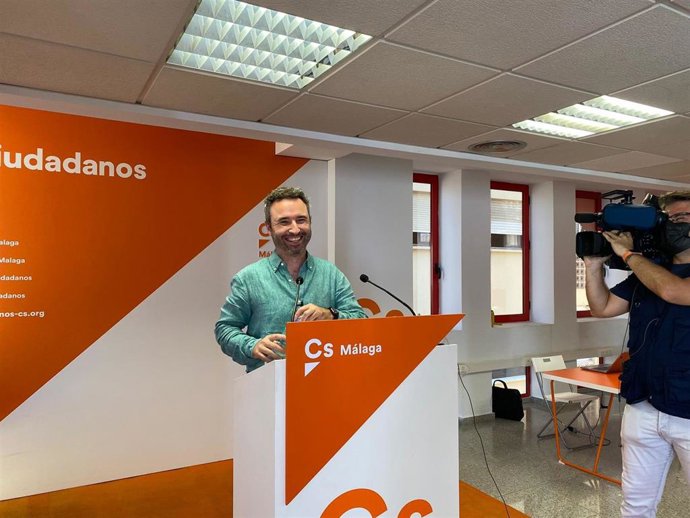 Guillermo Díaz, coordinador de Ciudadanos en Málaga y diputado