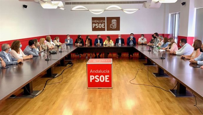 Ejecutiva provincial del PSOE de Sevilla.