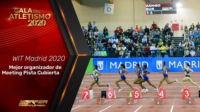 La RFEA premia la reunión en pista cubierta de Madrid como la mejor de 2020.