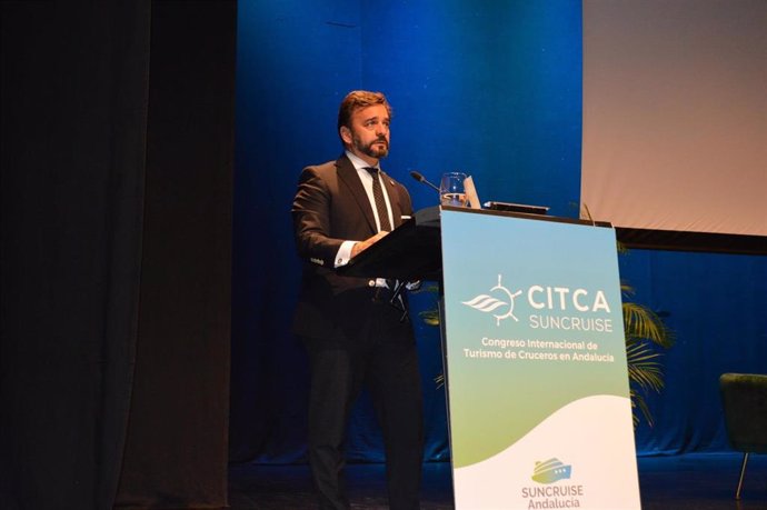 Manuel Alejandro Cardenete, viceconsejero de Turismo de la Junta de Andalucía, en CITCA Suncruise