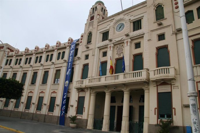 Archivo - Palacio de la Asamblea de Melillla (Exterior sede del Gobierno de Melila)