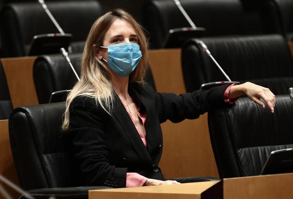 Archivo - La exportavoz del Grupo Popular en el Congreso Cayetana Álvarez de Toledo durante una Comisión Mixta para la Unión Europea en el Congreso de los Diputados.