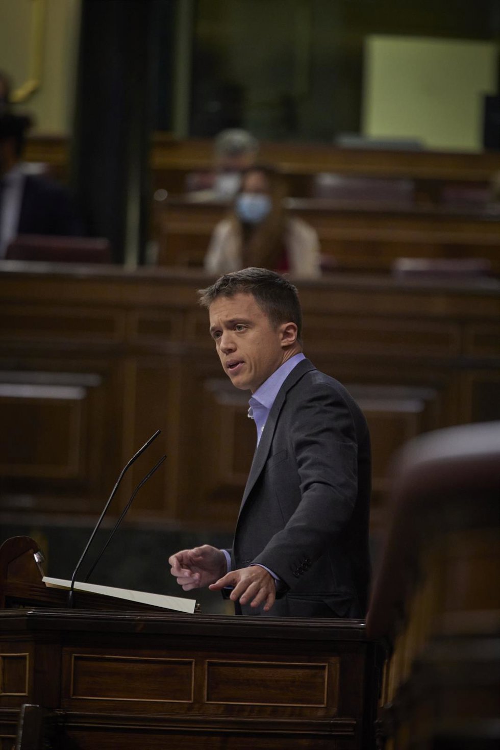 El líder de Más País, Íñigo Errejón.