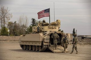 Archivo - Soldados estadounidenses en Siria