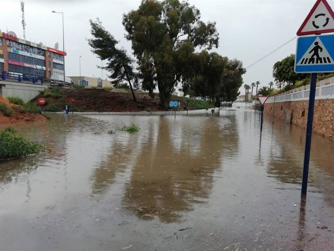 Lluvias en Orihuela