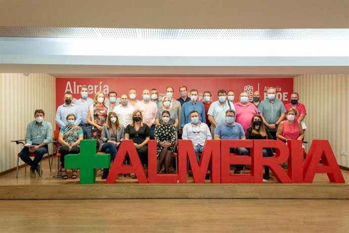 Foto precongresual del PSOE de Almería