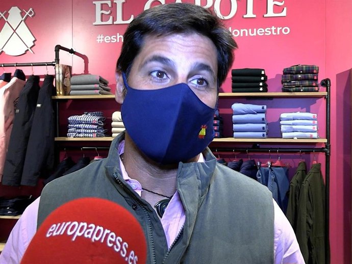Francisco Rivera durante la presentación de la firma 'El Capote' en Sevilla, en la que se mostró hasto del circo de la familia Pantoja.