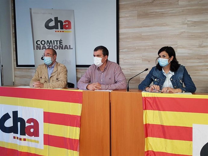 Reunión del Comité Nazional de CHA, este sábado en Zaragoza.