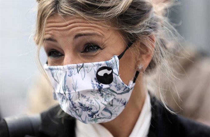 La vicepresidenta segunda del Gobierno y ministra de Trabajo, Yolanda Díaz, en una imagen de archivo.