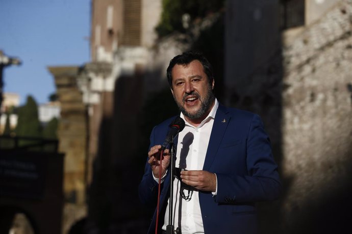 Archivo - Arxivo - L'exministre d'Interior itali, Matteo Salvini