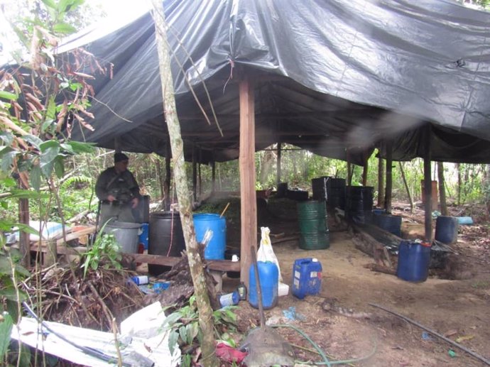Militares de Venezuela desmantelan varios laboratorios de droga