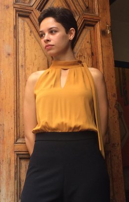 La autora Irene Reyes