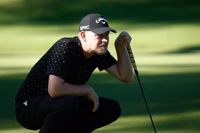 El golfista danés Jeff Winther en el pasado Campeonato de España Acciona Open de Golf
