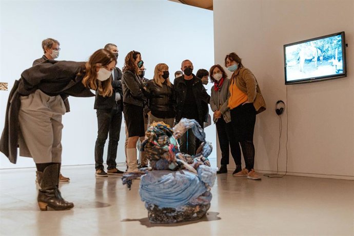 Visita de la consellera de Cultura, Natlia Garriga, a Lleida