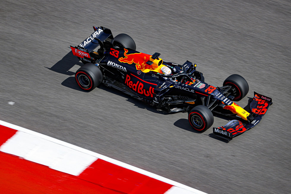 Max Verstappen, 'poleman' en el GP de Estados Unidos
