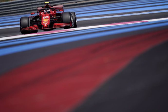 Archivo - 18 June 2021, France, Le Castellet: Spanish F1 driver Carlos Sainz Jr of Scuderia Ferrari takes part in the practices of the 2021 Grand Prix of France at Circuit Paul Ricard. Photo: James Gasperotti/ZUMA Wire/dpa