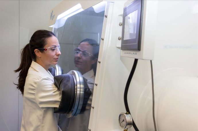 Alicia Monelón, técnica de investigación en el departamento de Descarbonización del instituto tecnológico AIMPLAS y  responsable del proyecto 'SOSCO2'