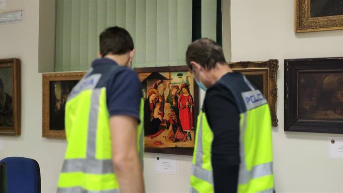 La Policía de la Generalitat interviene pinturas falsas de Goya y Benlliure