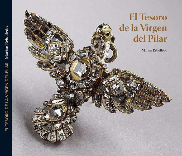Portad del libro 'El Tesoro de la Virgen del Pilar', de Marian Rebolledo.