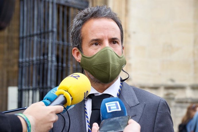 Archivo - El primer teniente de alcalde de Oviedo,Ignacio Cuesta (Cs).