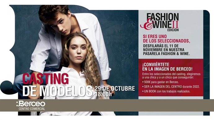 EL CENTRO COMERCIAL BERCEO AÚNA VINO Y MODA 100% RIOJA EN LA 2 EDICIÓN DE FASHION & WINE