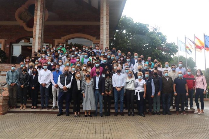 Clausura de las jornadas insulares 'Sempre Endavant'.