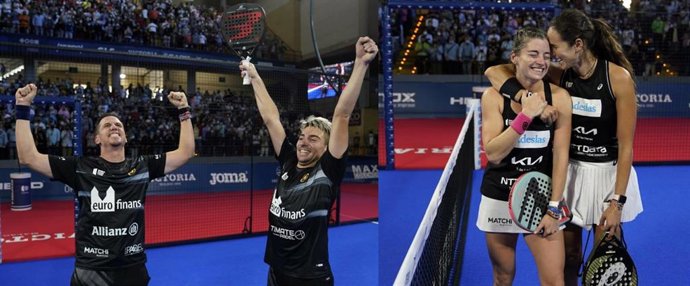 Paquito Navarro-Di Nenno y Salazar-Triay, campeones del Cervezas Victoria Córdoba Open