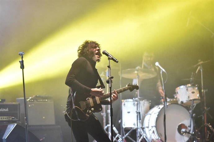 Archivo - Primer concierto del Festival Actual 21 en Logroño con la actuación de Messura a 2 de enero de 2021. Actual 21 ofrece diferentes espectáculos teatrales y escénicos con sello fundamentalmente riojano y todas las medidas de seguridad.